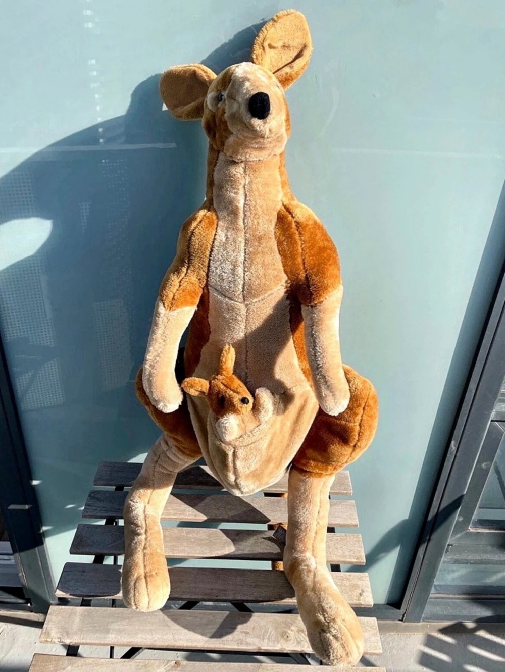 Mellisa and Doug Kangaroo and Joey Plush Toy 34"